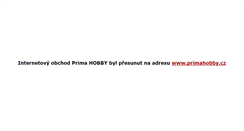 Desktop Screenshot of eshop.primahobby.cz