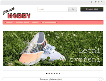 Tablet Screenshot of primahobby.cz
